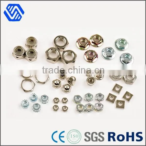 special nuts custom made lock nuts verious stainless steel nut