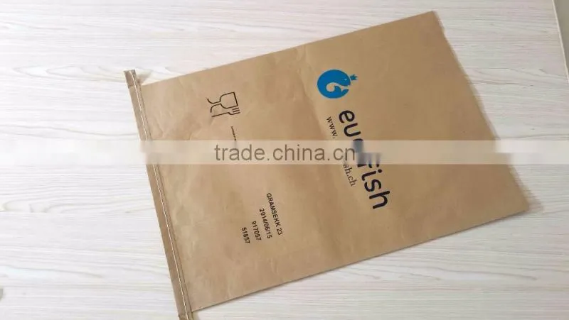 Paper Woven Poly, Multi-Wall Paper Woven Bag, Kraft Paper Laminated PP Woven Bag