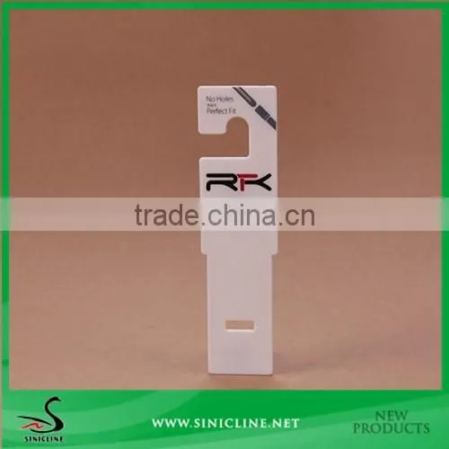 Sinicline Wholesale New Style Strong PP Hanger for Belt