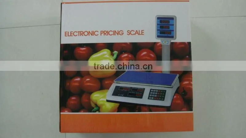 fashion electronic fruits balance scale with pole