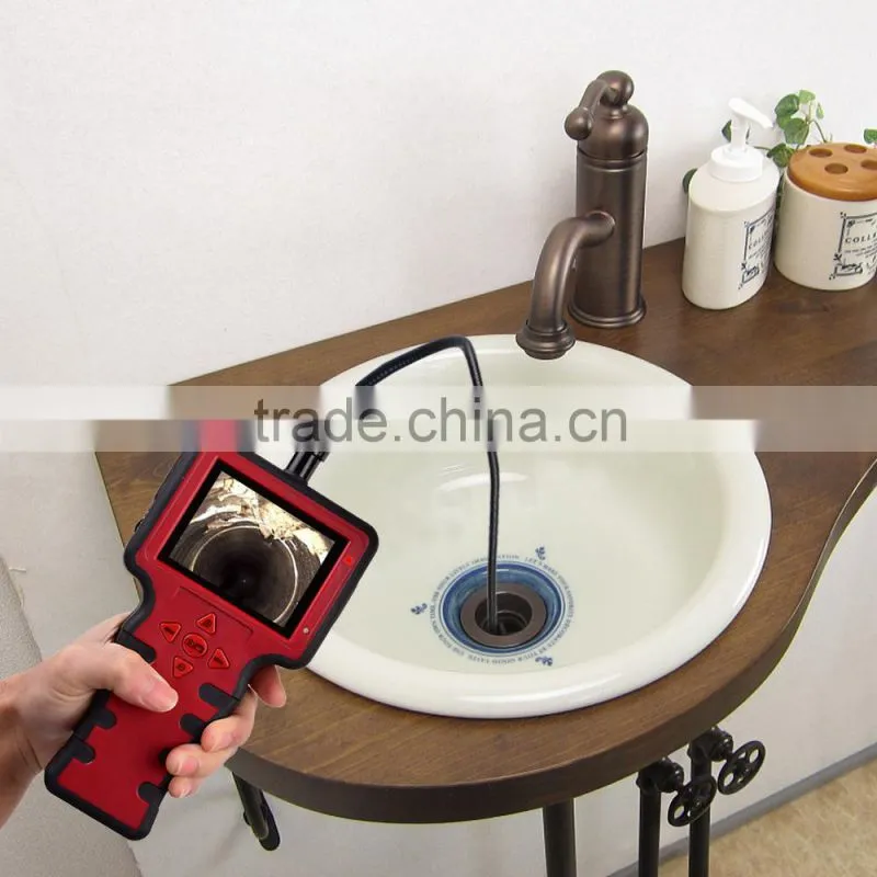 5.5mm 3.5" Endoscope 6X Zoom Borescope DVR 1m Video Recordable Inspection Camera