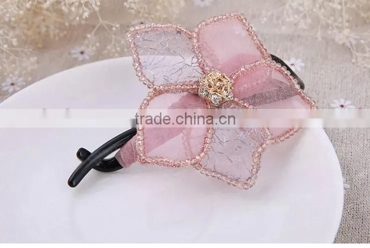 2015 the first half year new fashion handmade hair clips