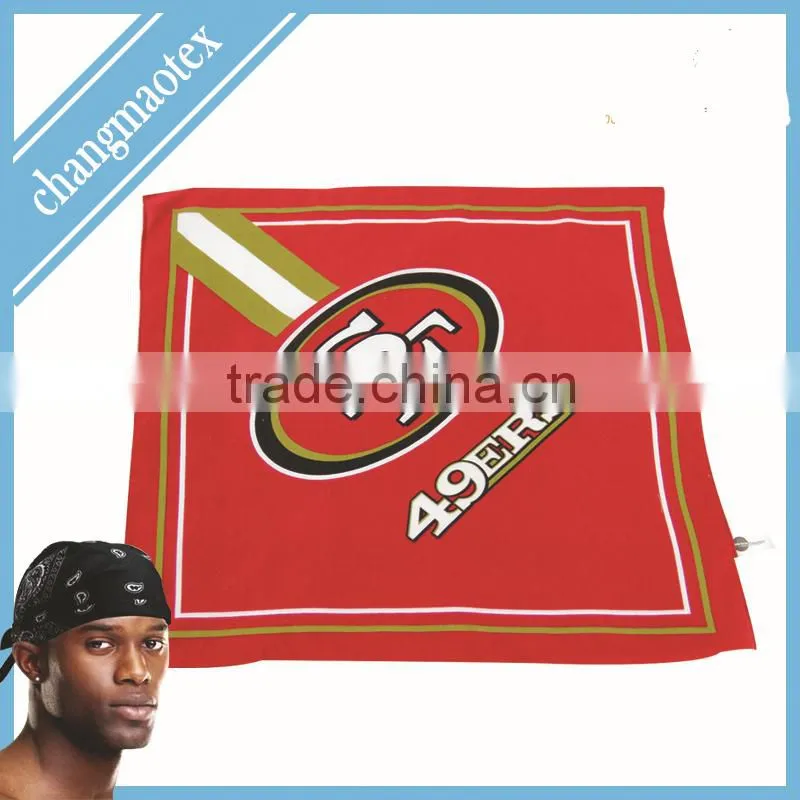 100% cotton custom bandana