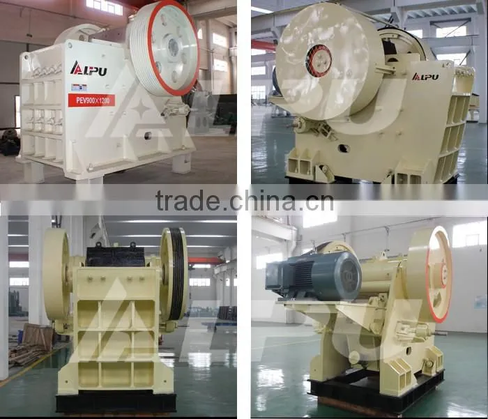 ISO BV CE Certified Factory Price Diesel Engine Jaw Crusher