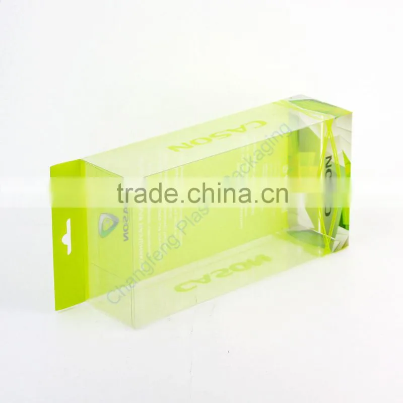 Transparent custom power bank packaging box