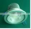 LED COB Ceiling Light black shell color 7W dimmable