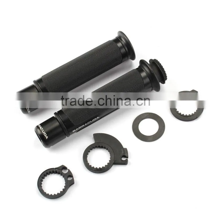 Soto Racing - Universal BARRACUDA 7/8'' 22mm CNC aluminum Motorcycle Handle bar CAPS / Handlebar Grips