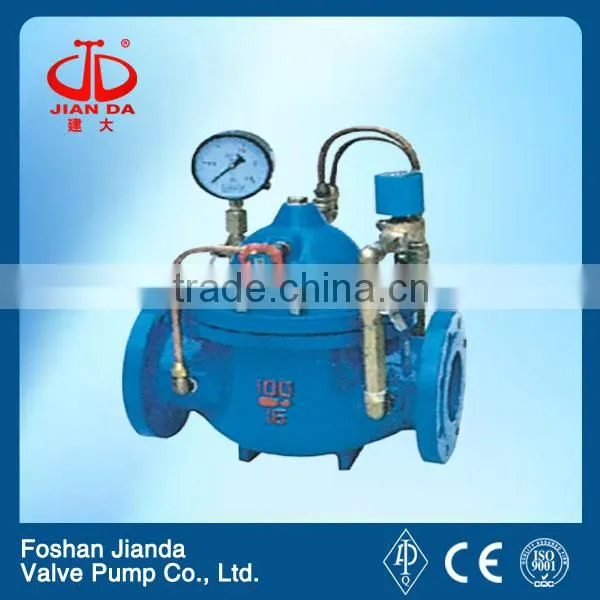 600C Cast iron flange electric remote control valve