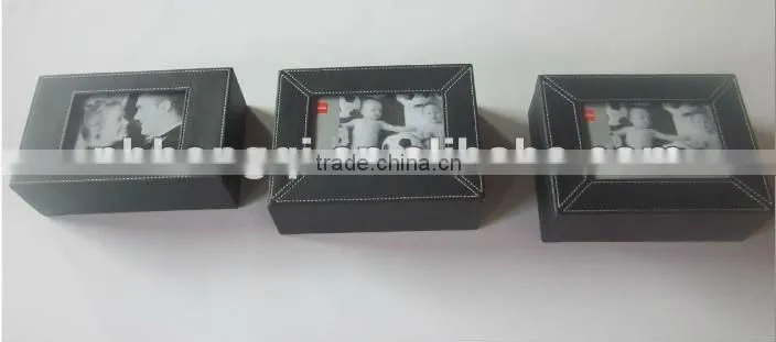 Wooden Decorative Photo Storage Boxes