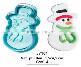 100% food grade different sizes snowflakes cookie cutter