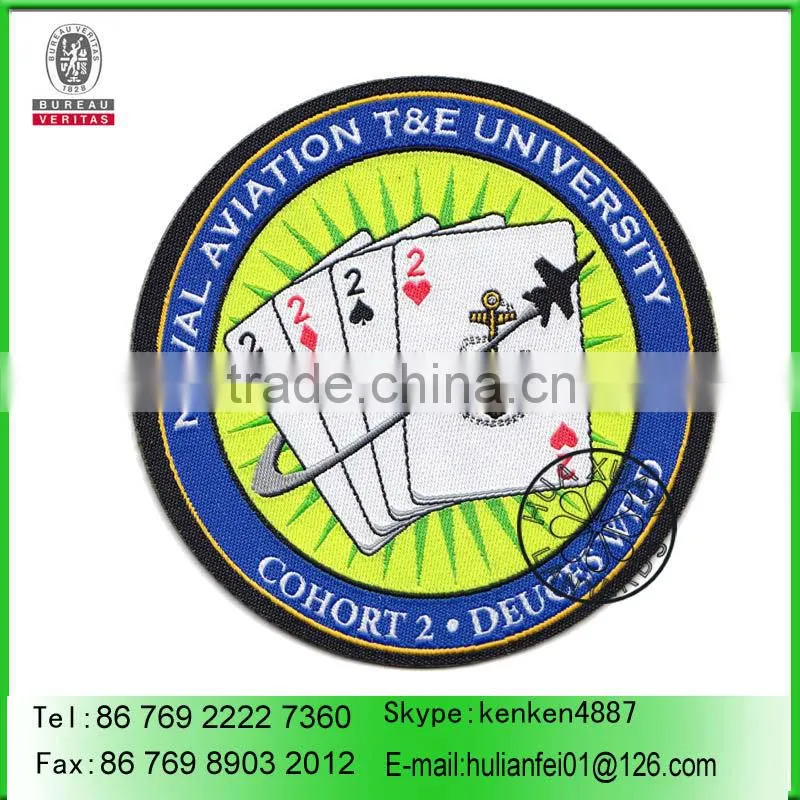 High quality woven patches