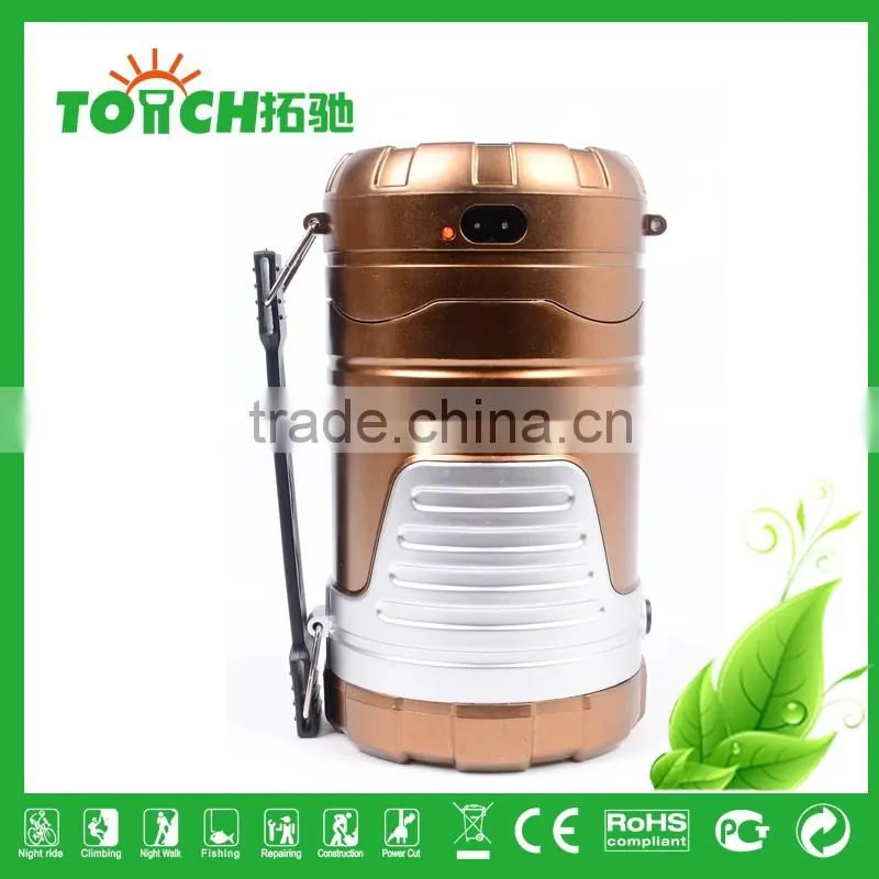 High Power 16 LED Camping Light with Flashlight CE RoHS FCC Certification US Hot Selling Camp Lamp for Travelling and Hiking