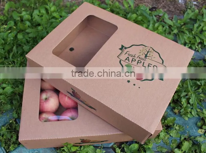 Wholesale Fruit Corrugated Carton Fruit Packing Box