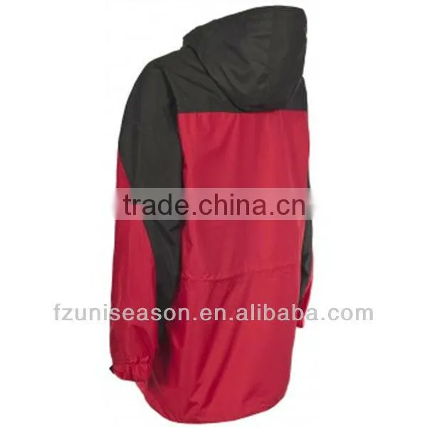 Men outdoor waterproof clothing long jacket