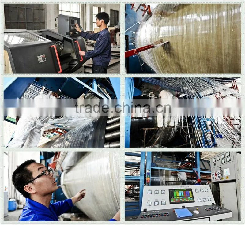 Large diameter hydraulic transmission GRP/FRP pipes