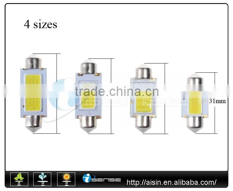 Saleable 1W high power 36mm Festoon Dome lamp led automotive light