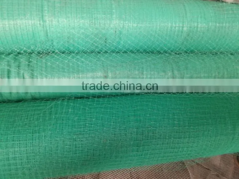 Plastic streched neeting protect plants from bird & insect