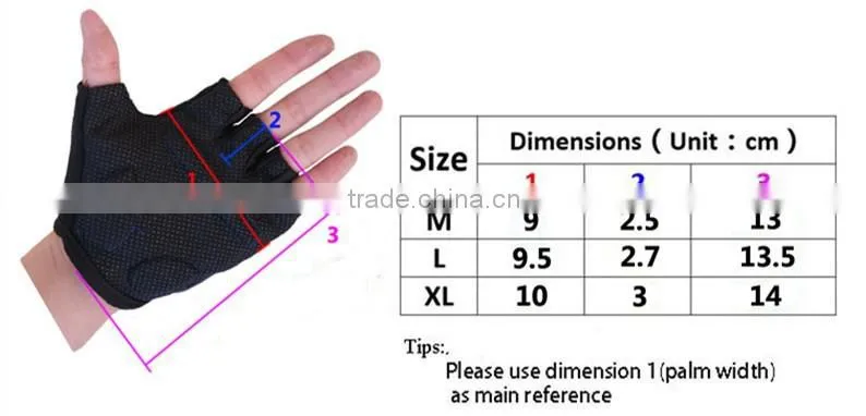 Sport Half Finger Bike Cycling Gloves