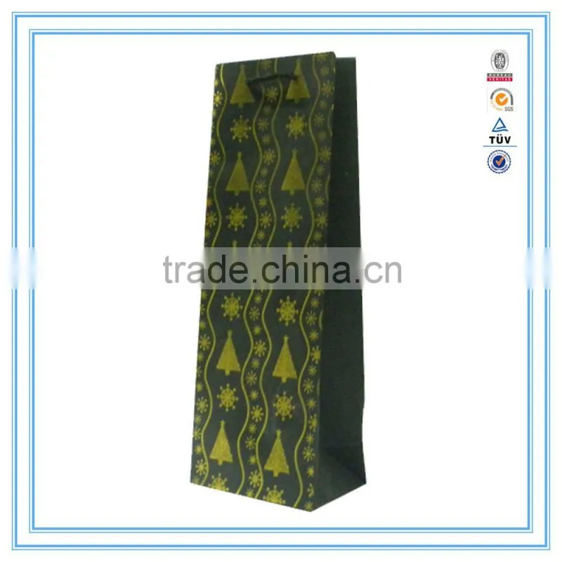 China manufacturer gift paper bag,wine paper bag