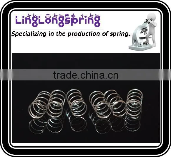 Custom steel helical compression springs