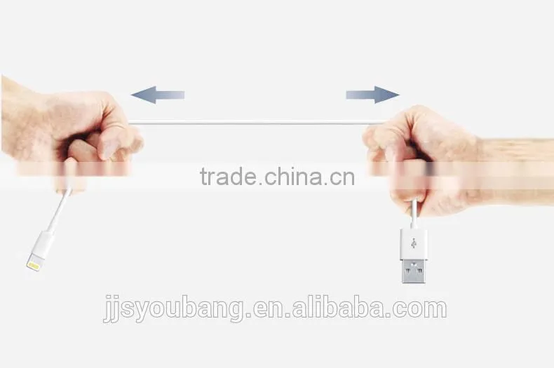 High quality wire for iphone 5/6 power charge and data transfer