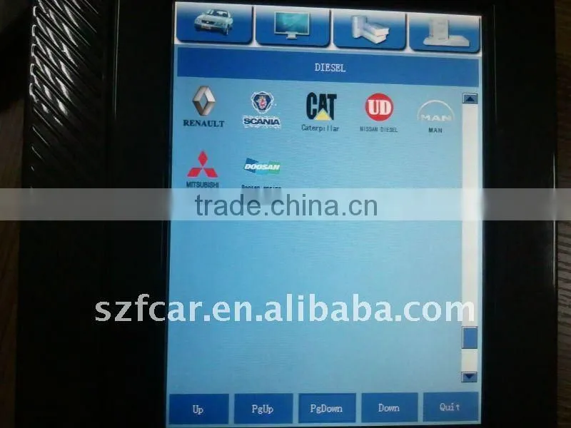 Super Universal Automobile Diagnostic tools FCAR F3 series F3-G model for both Car and Heavy Duty truck diagnose machine