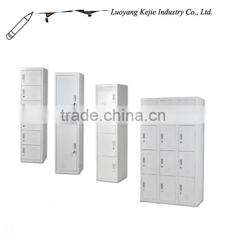 Hot Sale Six Door Flat Packing Gym/School Metal Locker