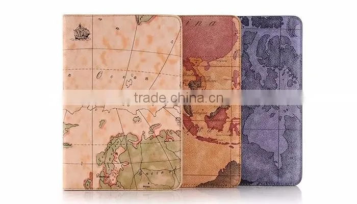 Ultra - thin design leather cases waterproof case for ipad mini