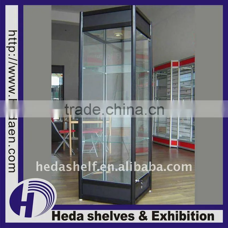 Rectangular Titanium-alloy Display Showcase