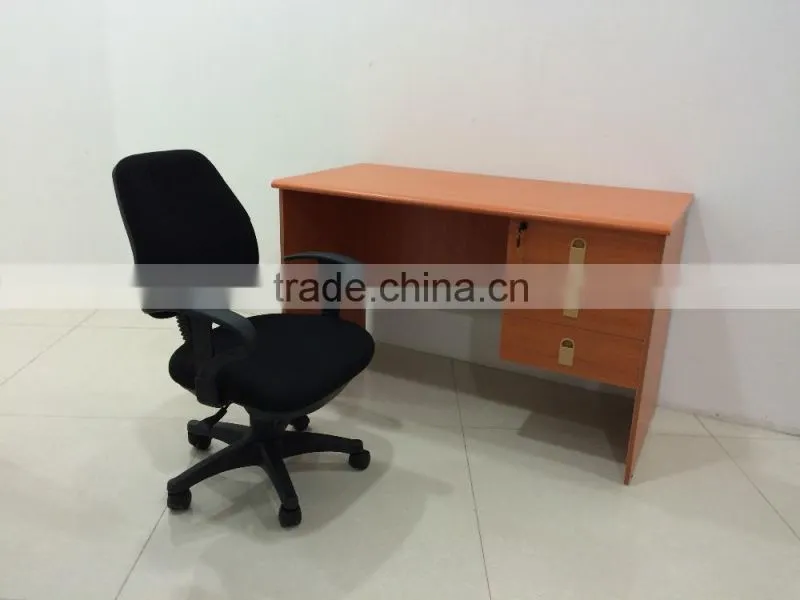 Simple design Cheap HPL office dest set office furniture set desk and chair