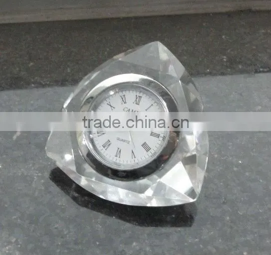 New Triangle Crystal Mini Clocks