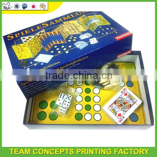 Custom board game card production printing