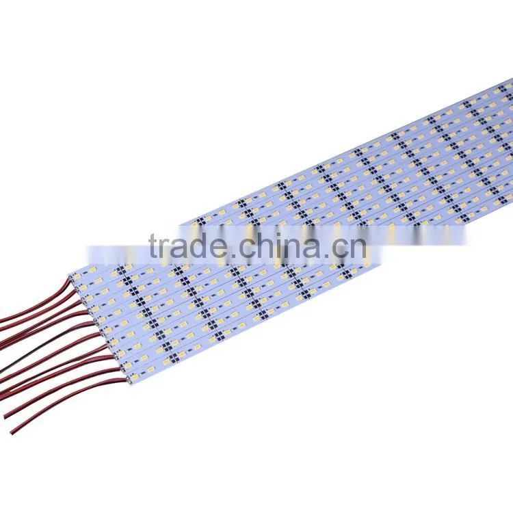 1M 5630 LED 72leds/m rigid bar,non-waterproof;Alu material,12V/24V