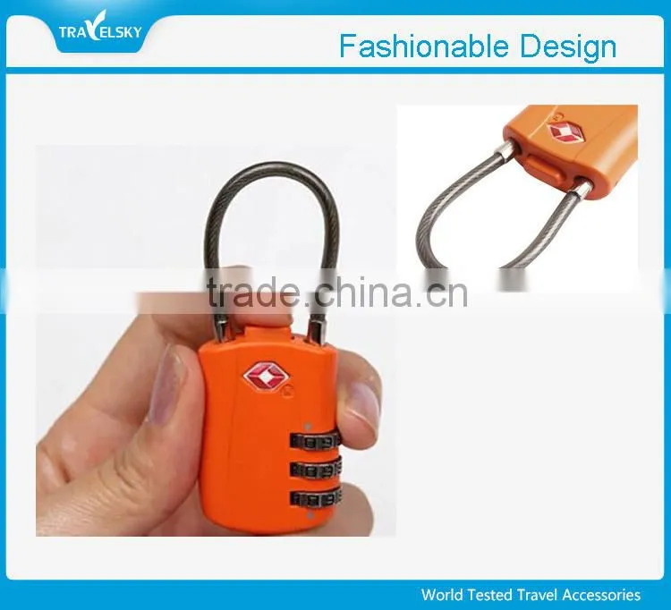 Approved 3-Dial Luggage TSA steering wheel Lock