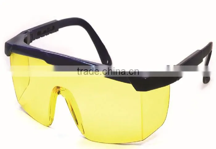 Safety Goggles 390nm 51 LED Purple Light UV Flashlight