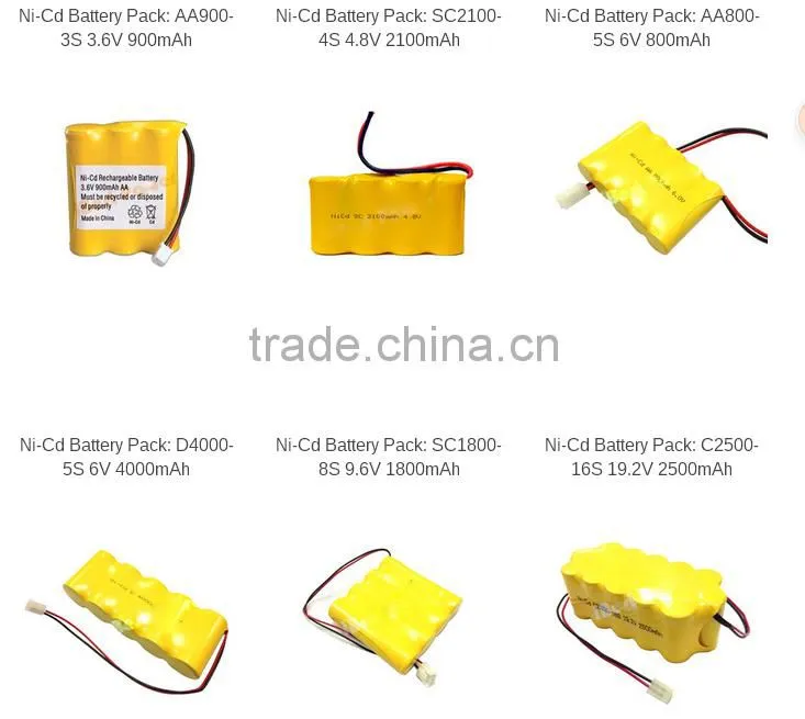 Free samples ni cd sc 1200mah rechargeable battery 1.2v for LED or meters