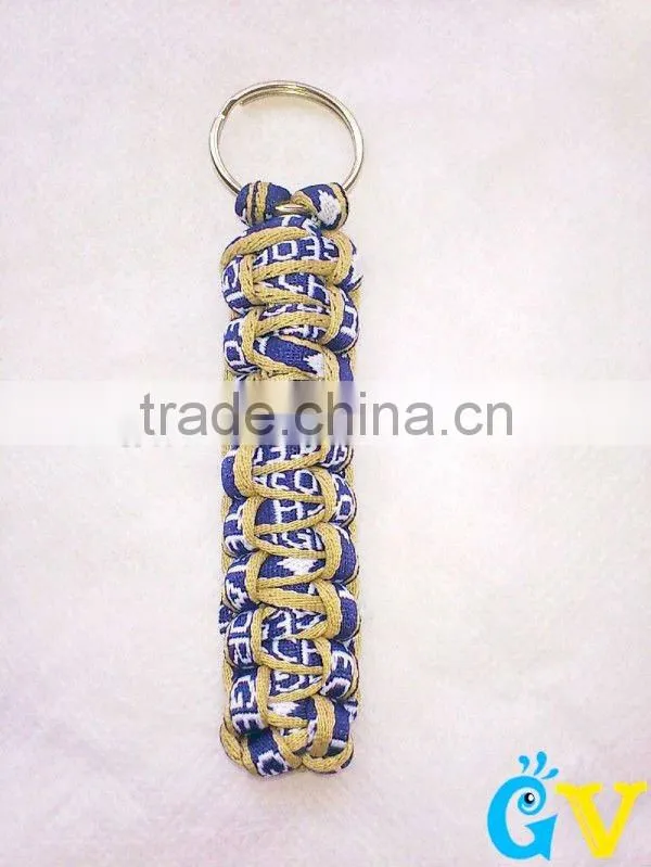 Florida Gators Team Paracord 550 Survival Keychain for Holding Keys Knif