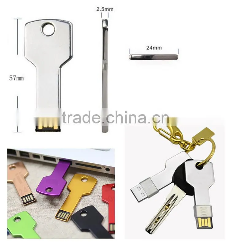hot selling car promotional gift 4gb usb key flash drive