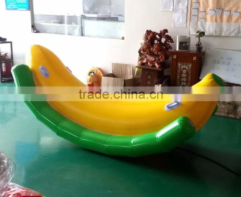 high quality inflatable seesaw /water park toy for kids