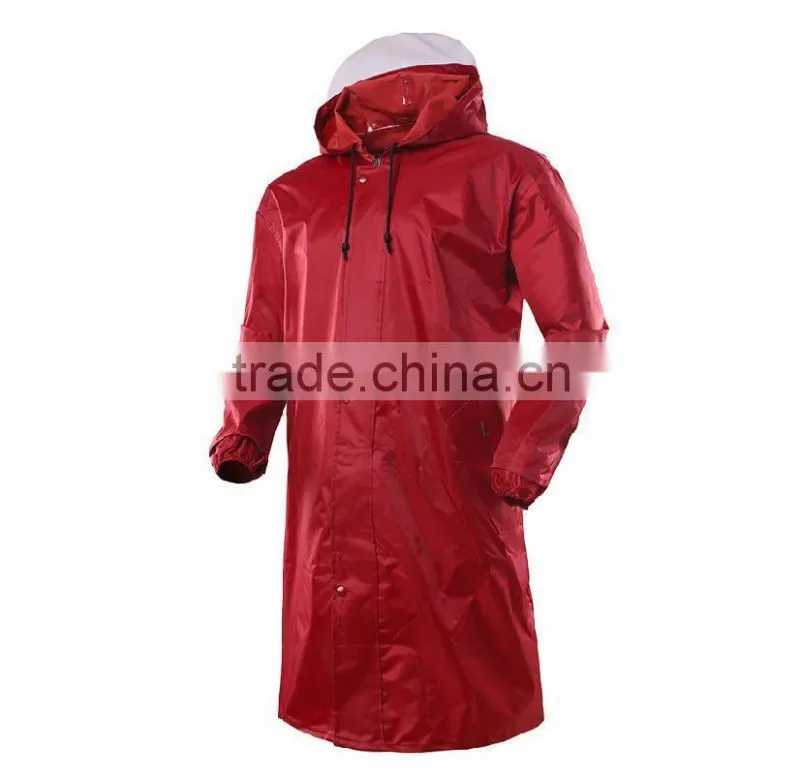 high quality outdoor portable foldable reflective hoodie raincoat