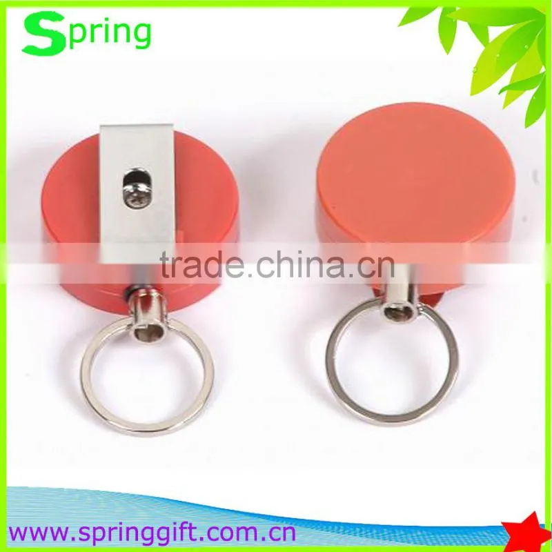 new metal color retractable badge reel,yoyo badge reel,metal badge reel