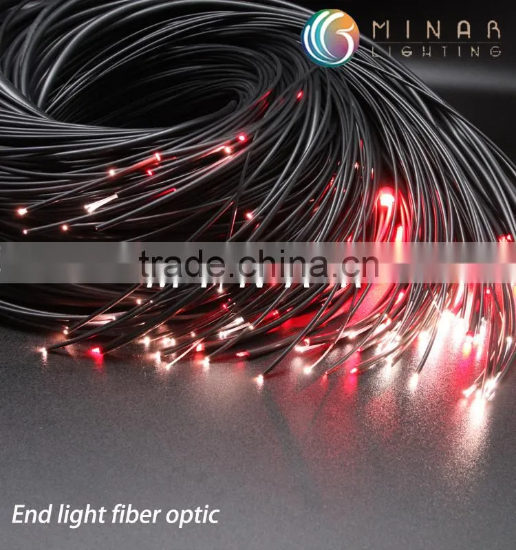 4mm underground end glow fiber optic twinkle star ceiling kits for swimming pool