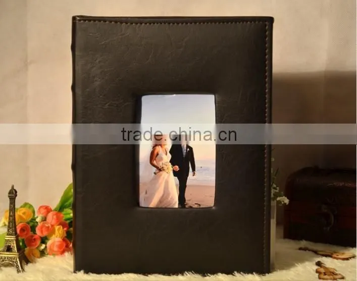 top-quality Pu Leather Wedding Photo Album, Customized Logo Photo Album, Photo Album For Decoration