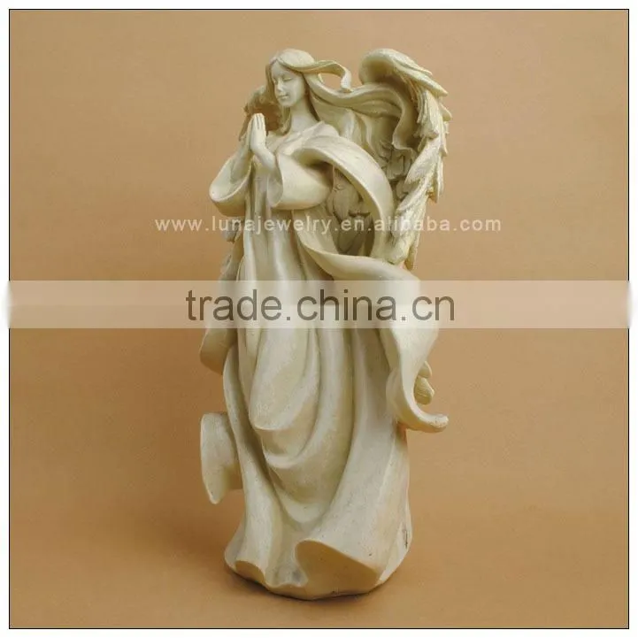 Antique big angle statue ,outdoor angle statue ,cemetery angel statues