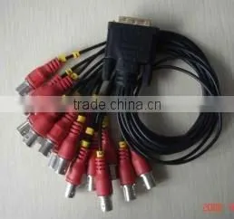 DVI-I to BNC Connector Monitor Cable