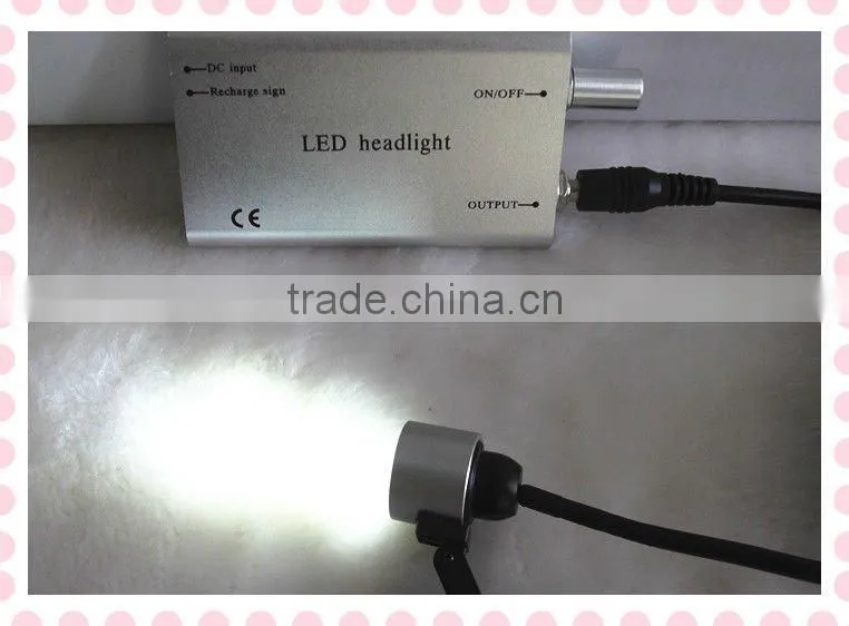 Moving dental headlight with CE approved