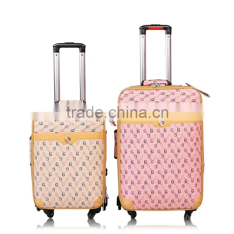wholesale korean style waterproof Medium leather travel bag, sky travel bag