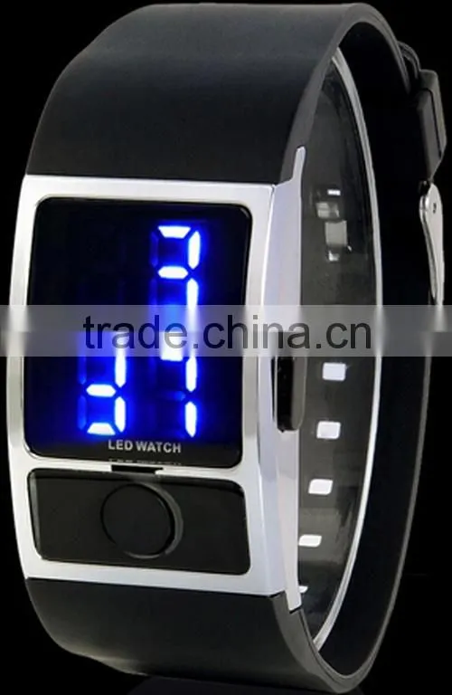 2014 alibaba express high quality ladies plastic LED smart watch(WJ-2250)