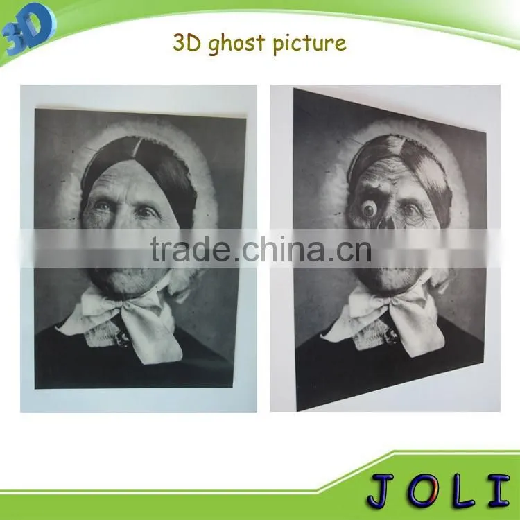 Promotional gift 3D lenticular picture for halloween