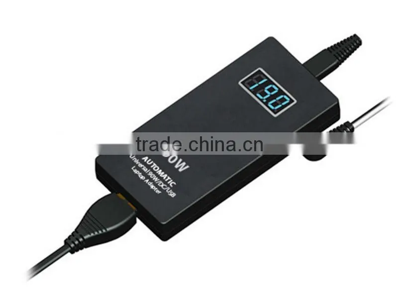 2in1 automatic Laptop Universal Adapter 90W with USB